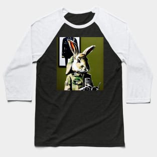 Rabbit Army Baseball T-Shirt